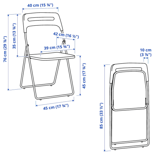 Nisse folding chair deals